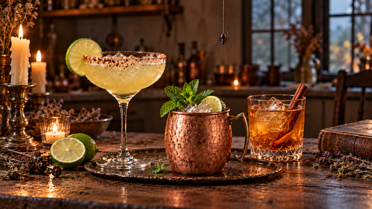 Drinks de Halloween: Midnight Margaritas e receitas com Fireball!