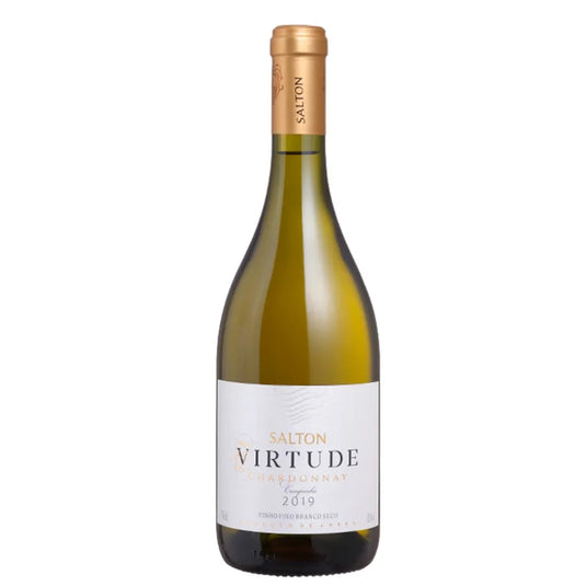 Vinho Fino Branco Seco Salton Virtude Chardonnay Garrafa 750ml