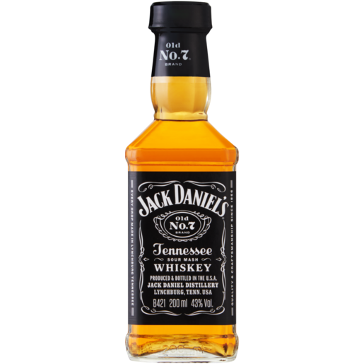 Whisky Jack Daniel'S Petaca Vidro 200ml