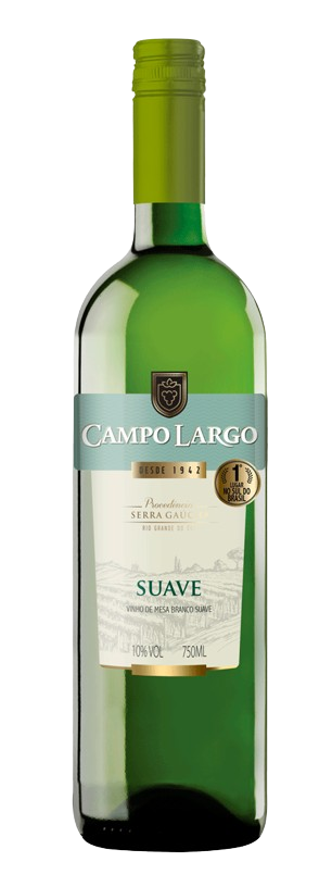 Vinho Campo Largo Branco Suave 750ml