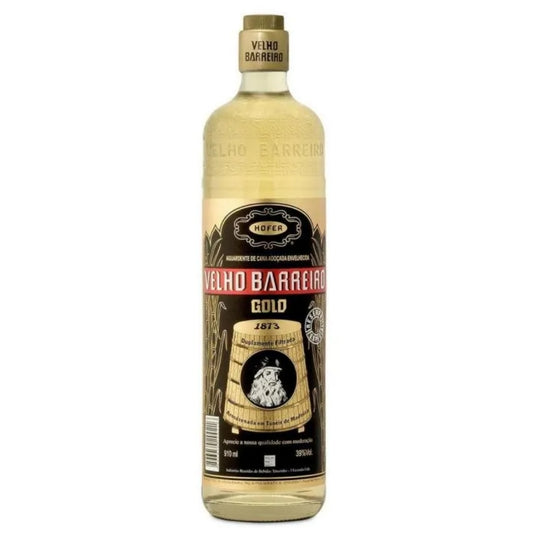 Aguardente Velho Barreiro Gold Composta 910ml