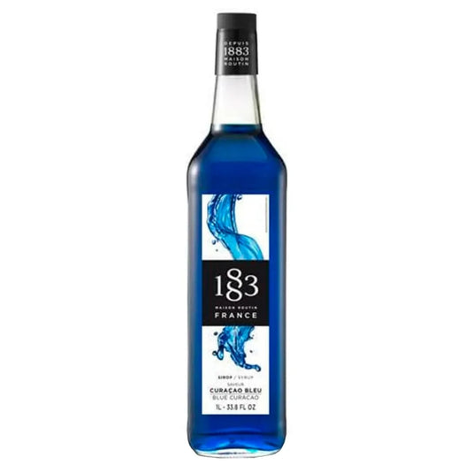 Xarope 1883 Maison Routin Curacao Blue Curacau Azul 1L