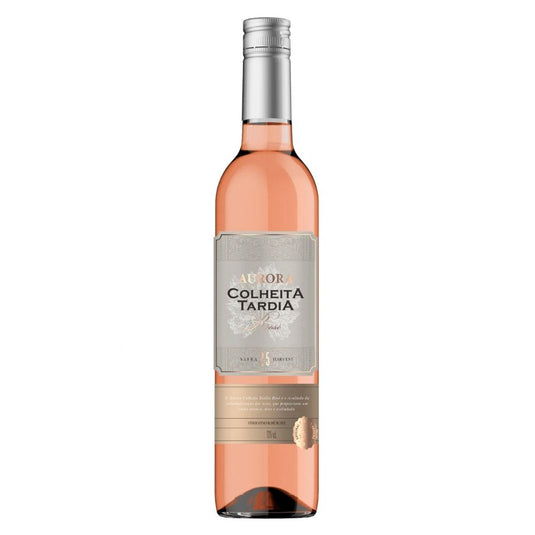Vinho Aurora Colheita Tardia Rosé Suave 500ml