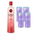 Combo - Vodka Ciroc Red Berry 750ml + 4 Energético Red Bull Sugar Free Pomelo 250ml