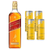 Combo - Whisky Red Label 750ml + 4 Energético Red Bull Tropical 250ml