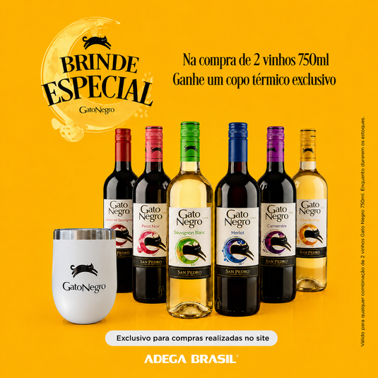 Vinho Gato Negro Pinot Noir 750ml