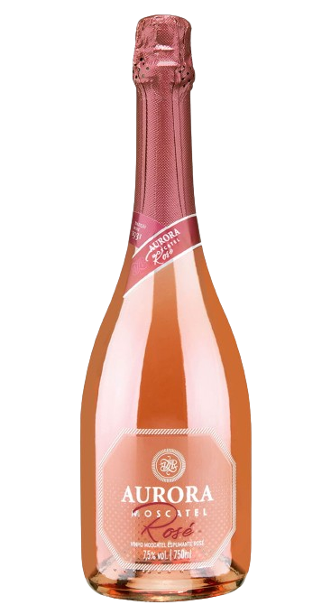 Espumante Aurora Moscatel Rosé 750ml