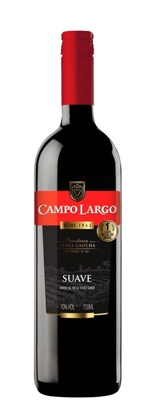 Vinho Campo Largo Tinto Suave 750ml