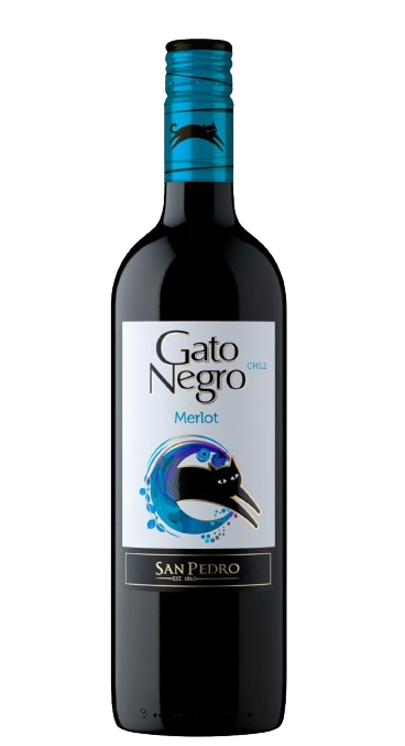 Vinho Gato Negro Merlot 750ml