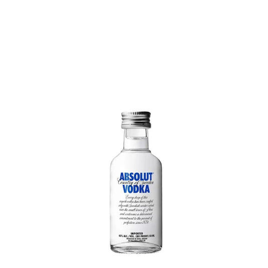 Vodka Absolut Natural Mini 50ml