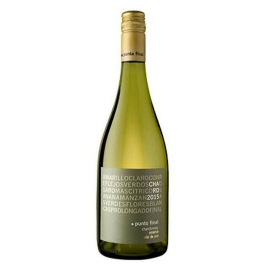 Vinho Punto Final Reserva Chardonnay 750ml