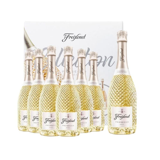 Kit Freixenet Prosecco 6 garrafas 750ml + 1 garrafa 1,5L