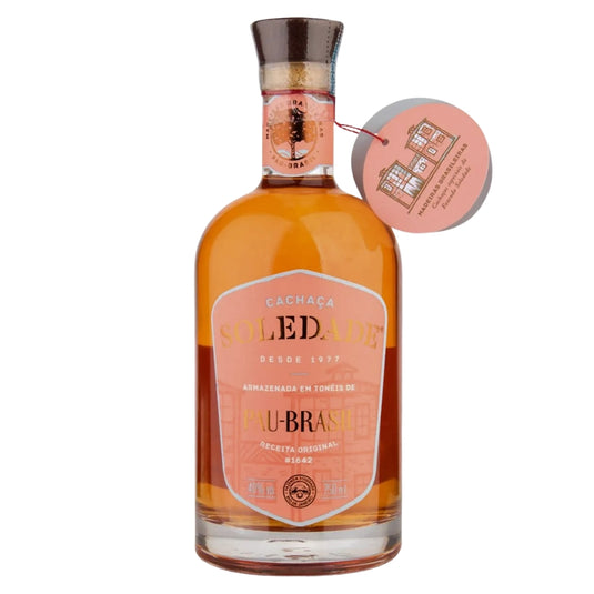 Cachaça Soledade Pau Brasil 750ml