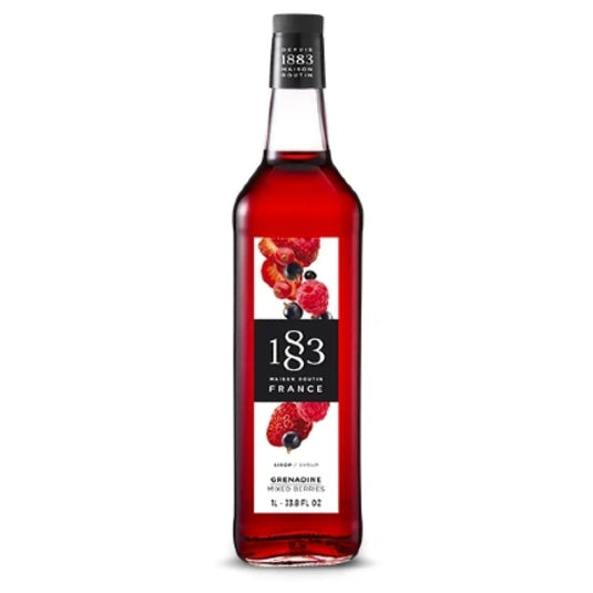 Xarope 1883 Maison Routin Grenadine Frutas Vermelhas  1L