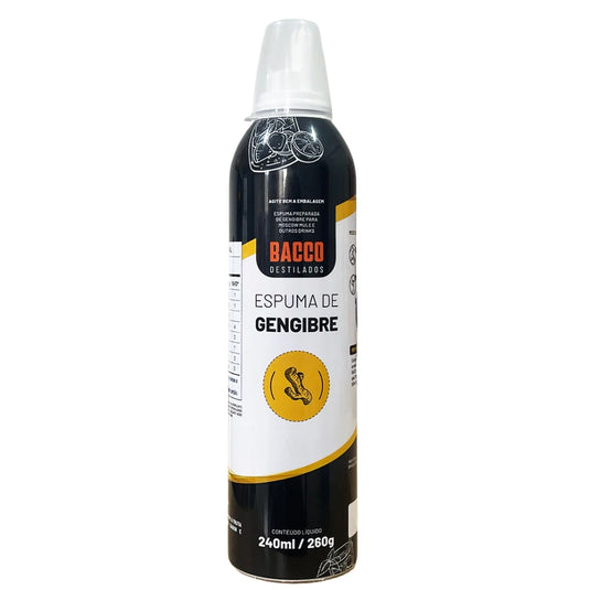Bacco Spirit Espuma de Gengibre para Drinks 240ml