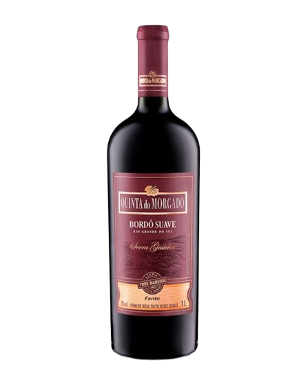 Vinho Quinta do Morgado Bordo Tinto Suave 1L