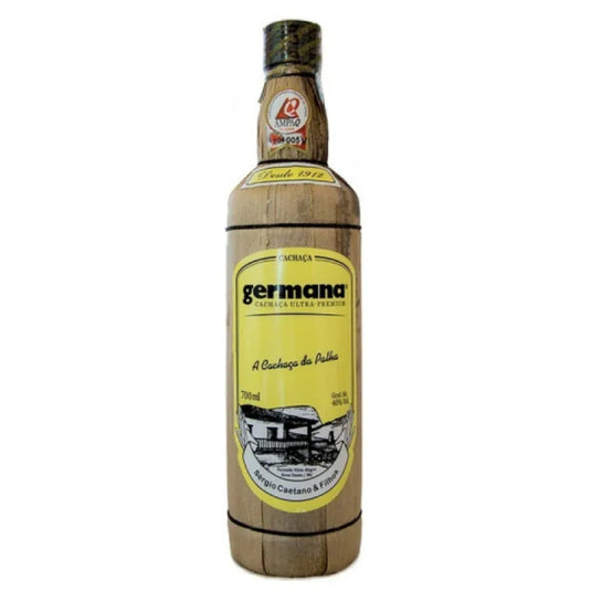 Cachaça Germana Carvalho Palha 700ml