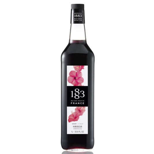 Xarope 1883 Maison Routin Flor de Hibisco Hibiscus 1L