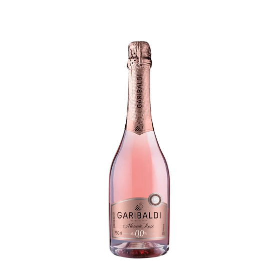 Espumante Garibaldi Moscatel Rosé Sem Álcool  750ml
