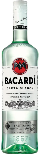 Ron Bacardi Carta Blanca 700ml