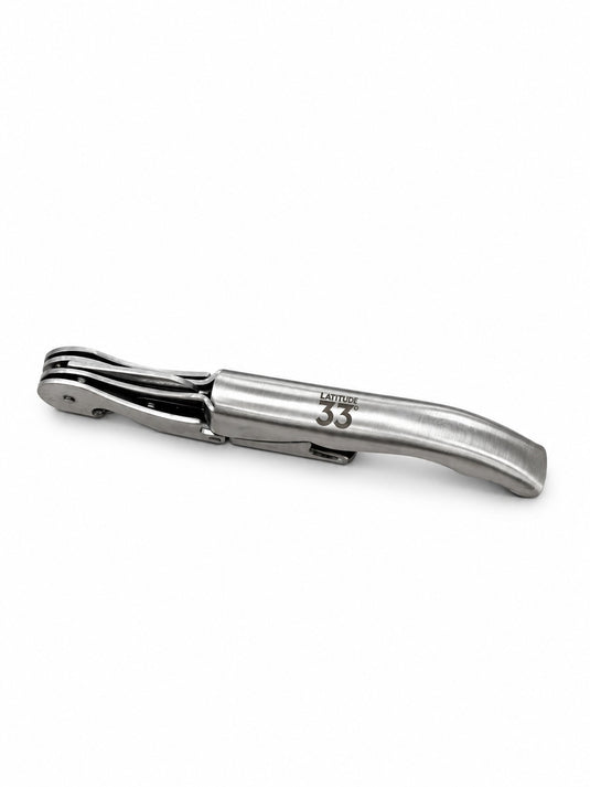 SACA ROLHA DE INOX METAL LATITUDE 33
