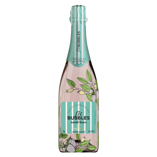 Fit Bubbles Morango Branco 750ml